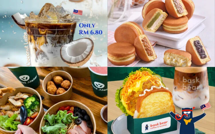 Sources: Instagram/ticco_international, Instagram/mrbeanmy, Instagram/saladatelier, Instagram/baskbearcoffee