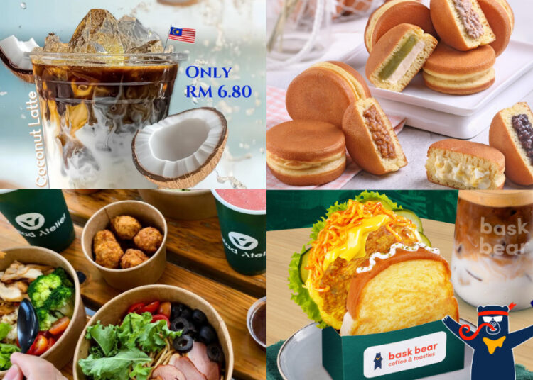 Sources: Instagram/ticco_international, Instagram/mrbeanmy, Instagram/saladatelier, Instagram/baskbearcoffee