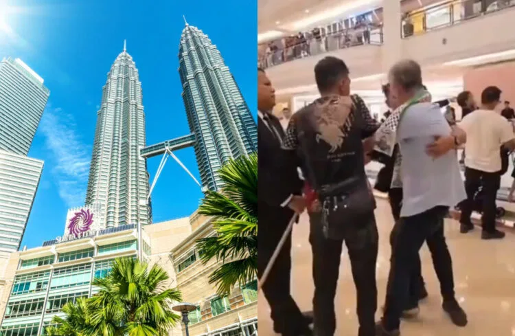 Source: Suria KLCC, IG/malaysian_protest_4_palestine