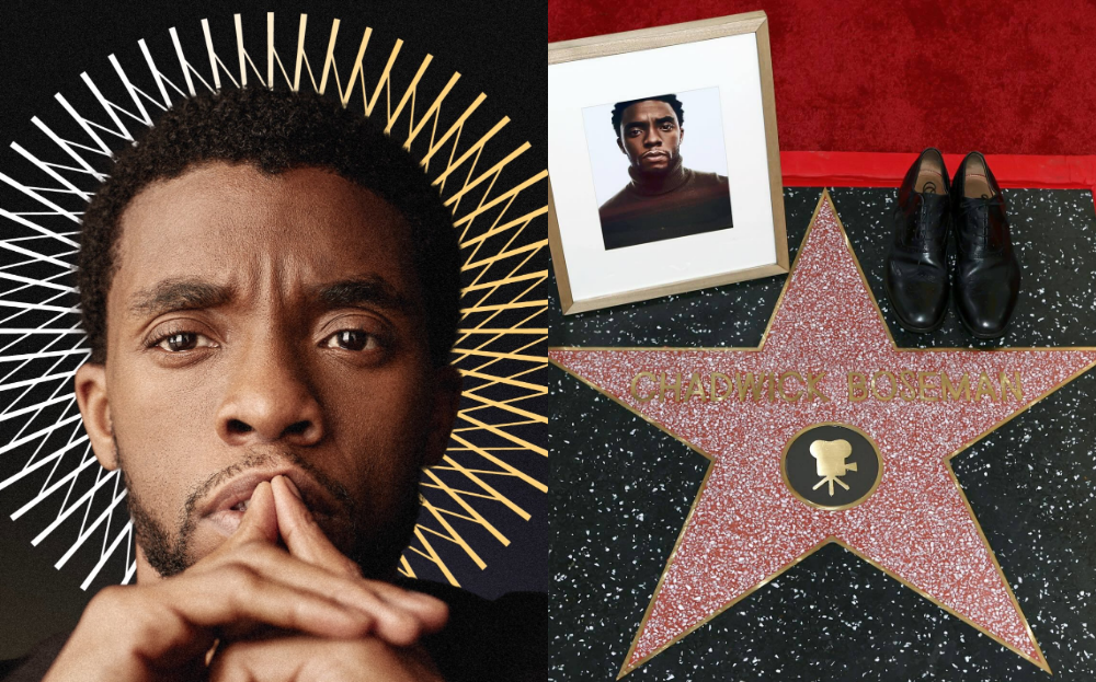 Source: Twitter/chadwickboseman, Instagram/hwdwalkoffame