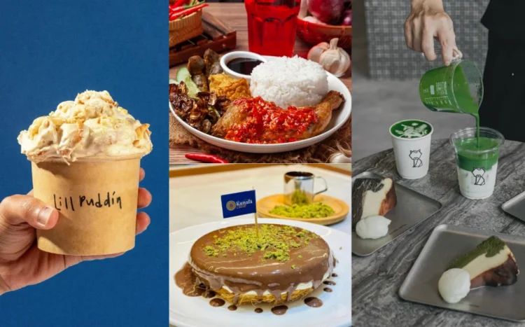 Sources: Instagram/lillpuddin,nikonekomatcha, Facebook/Ayam Gepuk Top Global, kunafacrisp.com