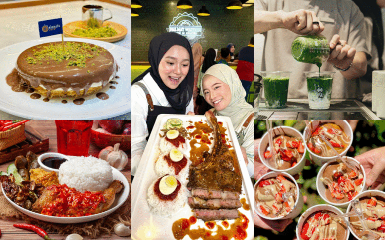 Sources: Facebook/PAK MAT Western, Ayam Gepuk Top Global, Niko Neko Matcha, Instagram/menusukadessert, kunafacrisp.com