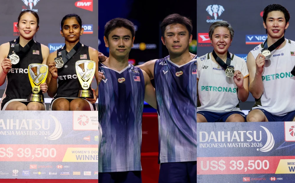 Malaysian Badminton Doubles Pairs Make History At Indonesia Masters 2026 With 3 Title Wins