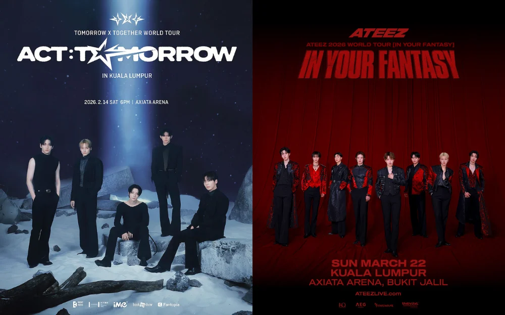 From TXT To ATEEZ: K-pop Concerts In Malaysia To Look Forward To In First Half Of 2026