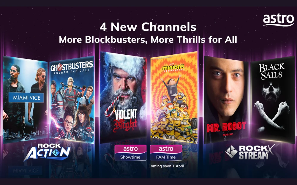 Astro Unveils 4 New Channels To Bring Viewers Enhanced Entertainment Experience