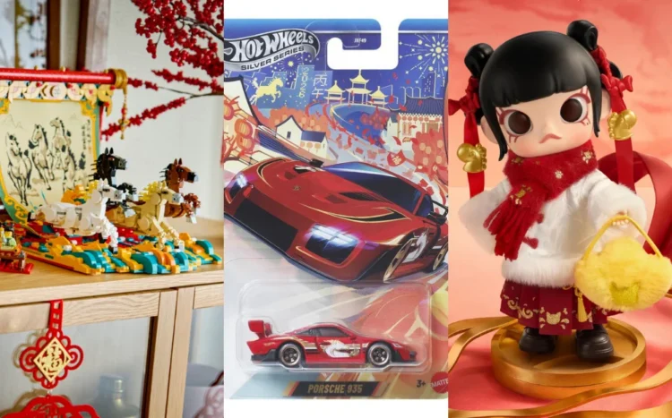 SOURCES: LEGO, HOT WHEELS & POP MART