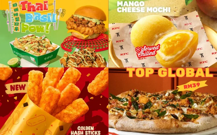 Sources: Facebook/KFC, McDonald's, Mokky's Pizza