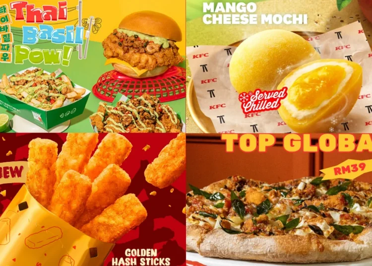 Sources: Facebook/KFC, McDonald's, Mokky's Pizza