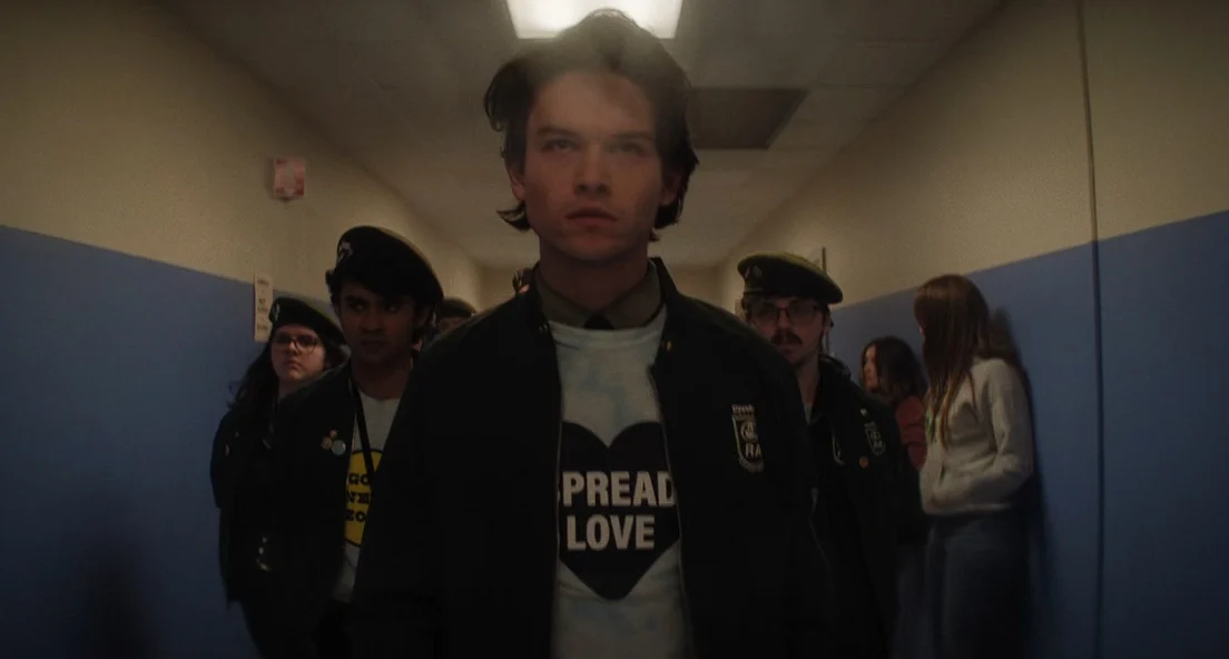 Jack Martin walks the halls as an RA in "Pizza Movie"