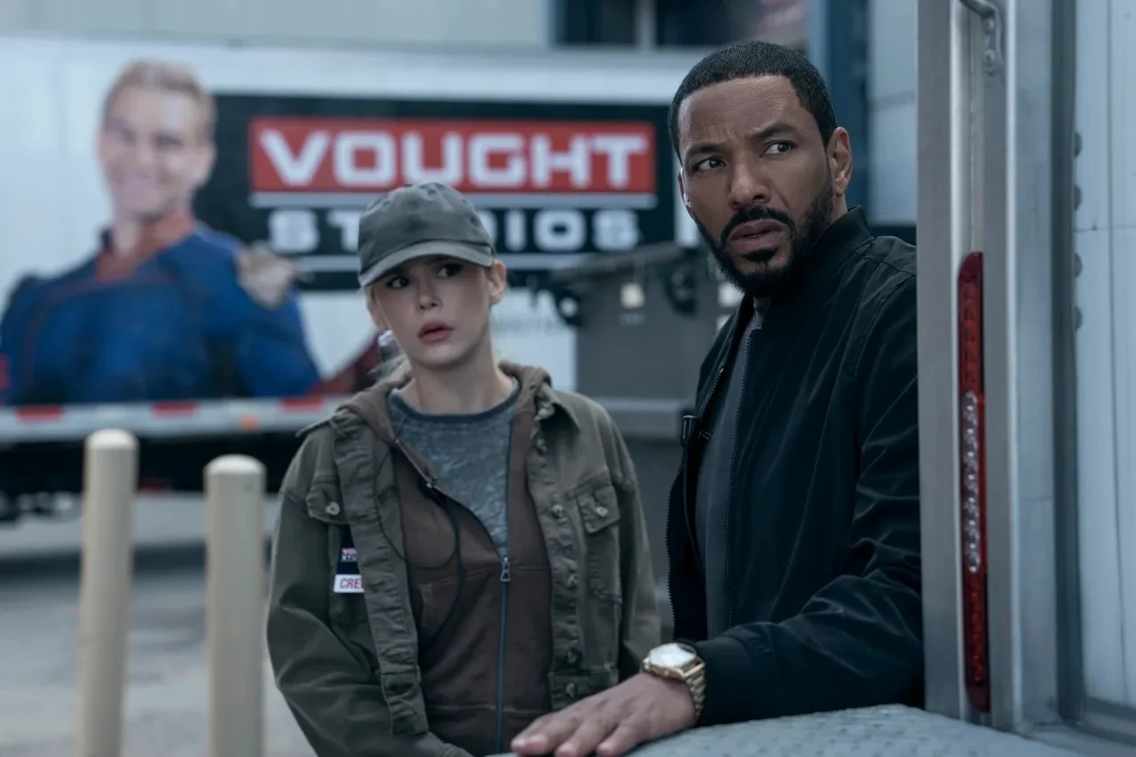 "The Boys" Season 5: Erin Moriarty (Annie January/Starlight), Laz Alonso (Mother’s Milk)