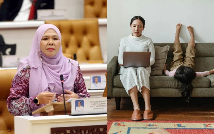Utusan Malaysia & Photo by Ketut Subiyanto: https://www.pexels.com/photo/photo-of-mother-working-at-home-4473903/
