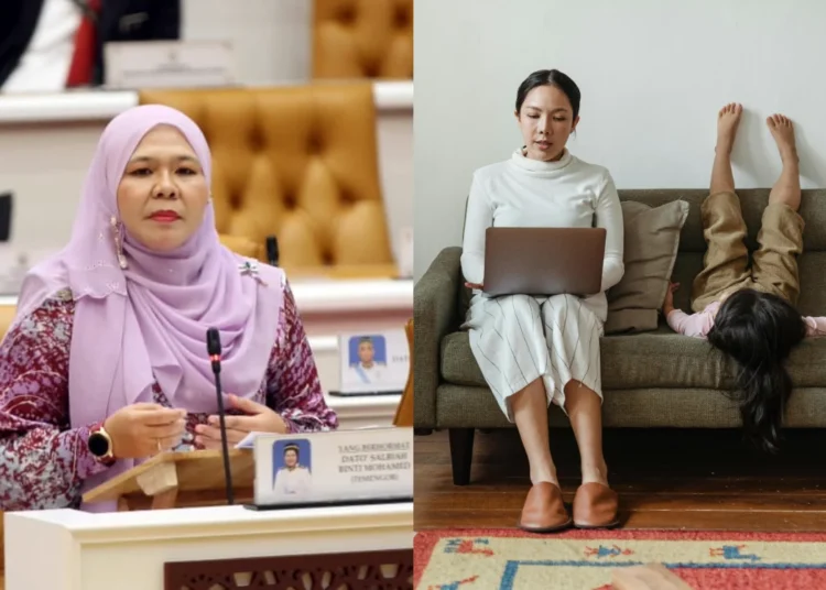 Utusan Malaysia & Photo by Ketut Subiyanto: https://www.pexels.com/photo/photo-of-mother-working-at-home-4473903/