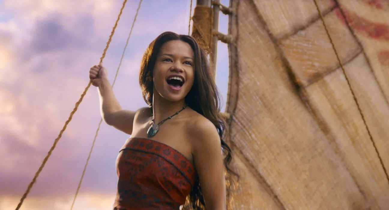 Catherine Laga'aia as Moana in "Moana"