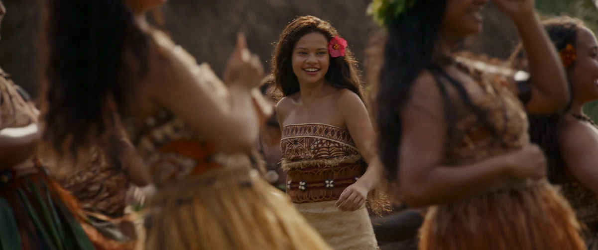 Catherine Laga'aia as Moana in "Moana"