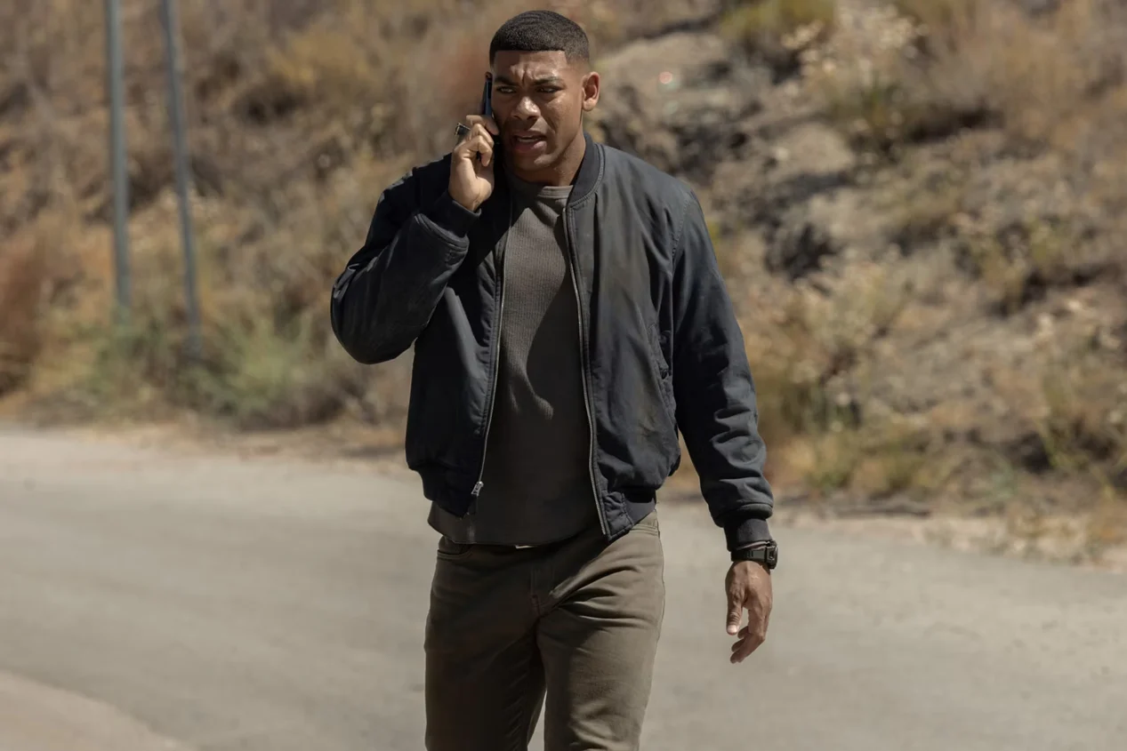 Aaron Pierre as John Stewart in HBO's "Lanterns"