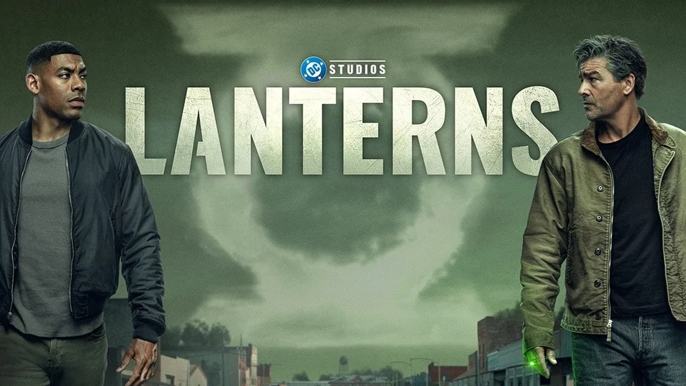 Aaron Pierre as John Stewart and Kyle Chandler as Hal Jordan in HBO's "Lanterns"