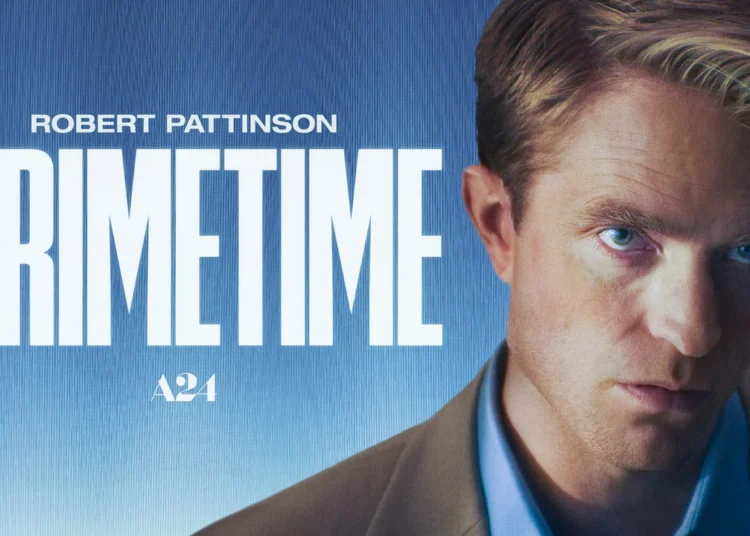 Robert Pattinson as Chris Hansen in A24's "Primetime"