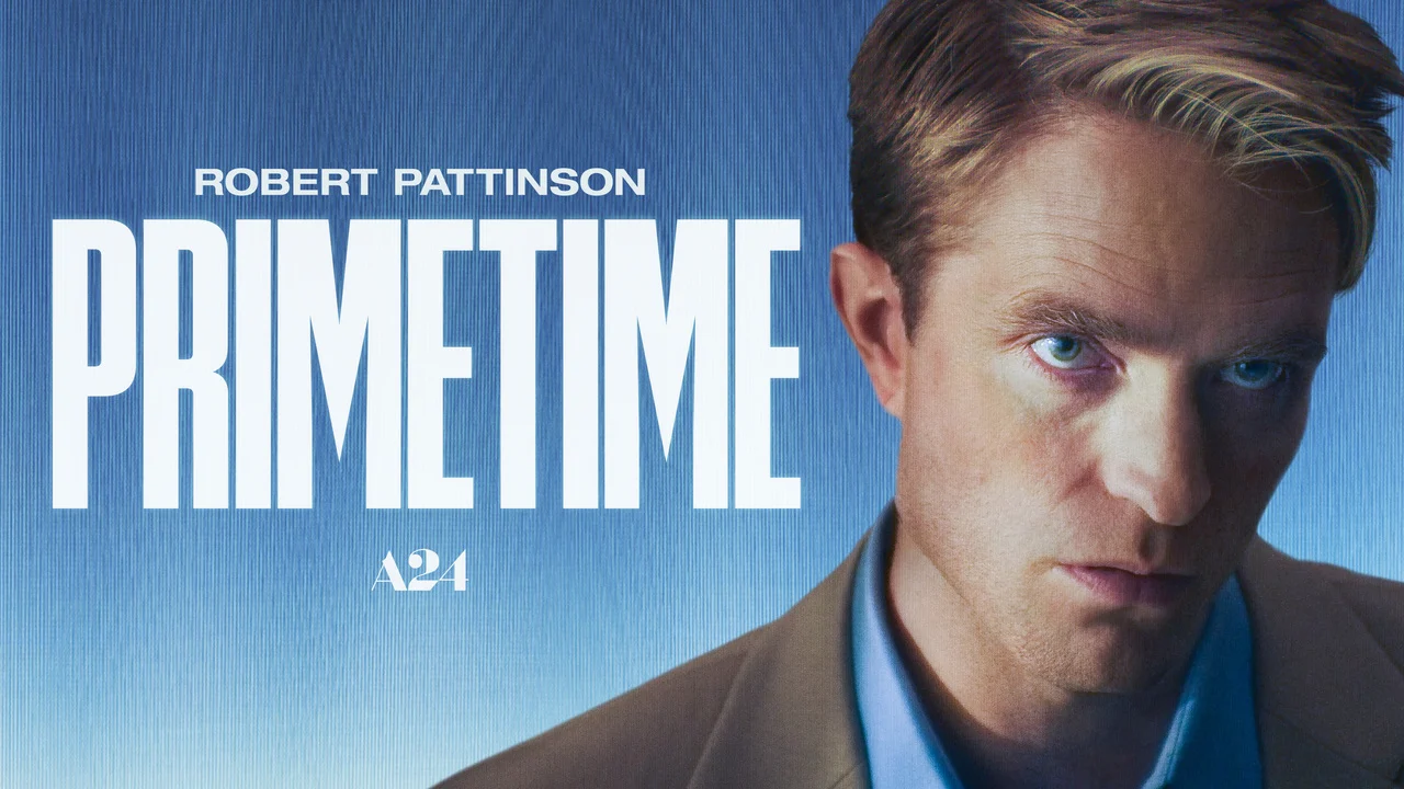 Robert Pattinson as Chris Hansen in A24's "Primetime"